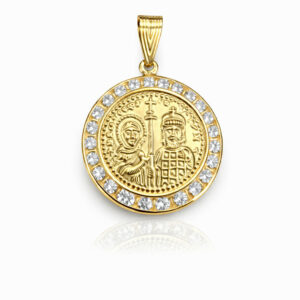 Φυλαχτό Κωνσταντινάτο Χρυσό Κ9 AFP-24724Y-9Κ