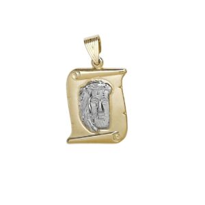 Φυλαχτό Χρυσό Κ9 Πάπυρος Με Τον Χριστό AFP-24770Y-9Κ