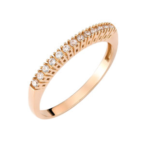 Δαχτυλίδι Ροζ Χρυσό K14 MSD-10266R
