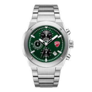Ρολόι Ανδρικό DUCATI CORSE DTWGI0003103 Stelvio Touring Chronograph Silver Stainless Steel Bracelet