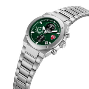 Ρολόι Ανδρικό DUCATI CORSE DTWGI0003103 Stelvio Touring Chronograph Silver Stainless Steel Bracelet