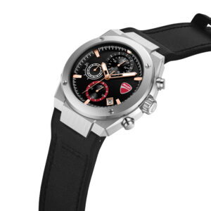 Ρολόι Ανδρικό DUCATI DTWGO0003101 Stelvio Touring Chrono Black Silicon Strap