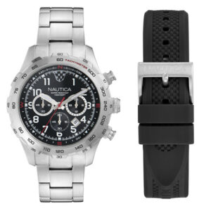 Ρολόι Ανδρικό NAUTICA NST CHRONO BOXSET NAPNSS604