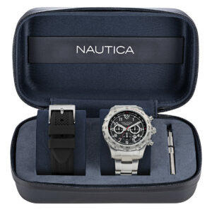 Ρολόι Ανδρικό NAUTICA NST CHRONO BOXSET NAPNSS604