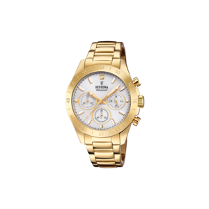 Γυναικείο Ρολόι Festina F20400/1 Με Ατσάλινο Χρυσό Μπρασελέ