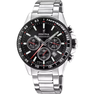 Ανδρικό Ρολόι Festina F20560/6 Με Μπρασελέ Από Ατσάλι Σε Ασημί Χρώμα