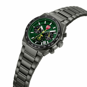 Ρολόι Ανδρικό DUCATI CORSE Nitro Supermotos Chronograph Black Stainless Steel Bracelet DTWGI0003202