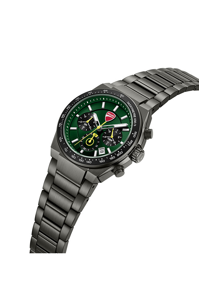 Ρολόι Ανδρικό DUCATI CORSE Nitro Supermotos Chronograph Black Stainless Steel Bracelet DTWGI0003202 - Image 2