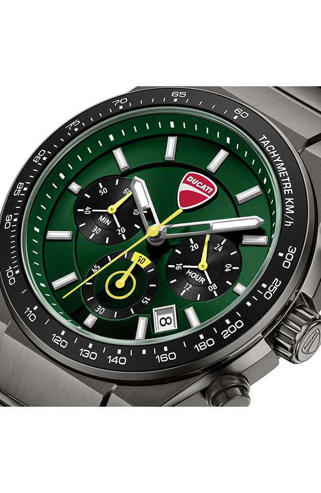Ρολόι Ανδρικό DUCATI CORSE Nitro Supermotos Chronograph Black Stainless Steel Bracelet DTWGI0003202 - Image 4