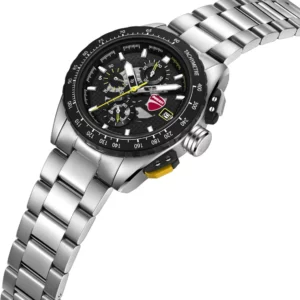 Ρολόι Ανδρικό DUCATI DTWGI0003602 Leggentda Corse Chronograph Silver Stainless Steel Bracelet