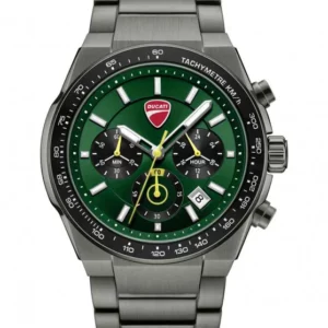 Ρολόι Ανδρικό DUCATI CORSE Nitro Supermotos Chronograph Black Stainless Steel Bracelet DTWGI0003202